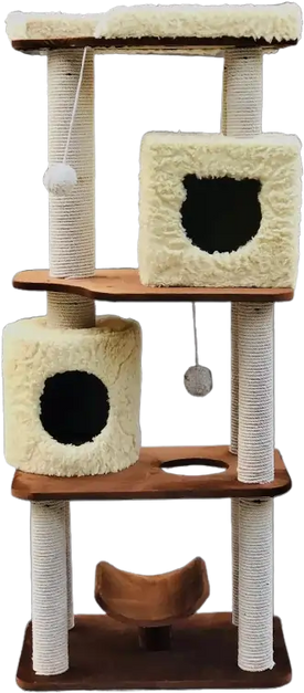 SCRATCH POST CAT TREE ZERO