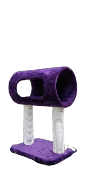 SCRATCH POST DOUBLE POLE ROUND