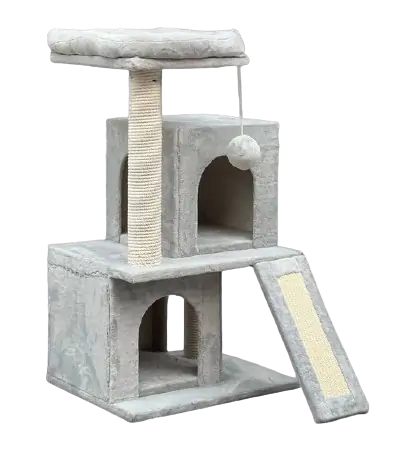 SCRATCH POST DOUBLE SQUARE HOUSE
