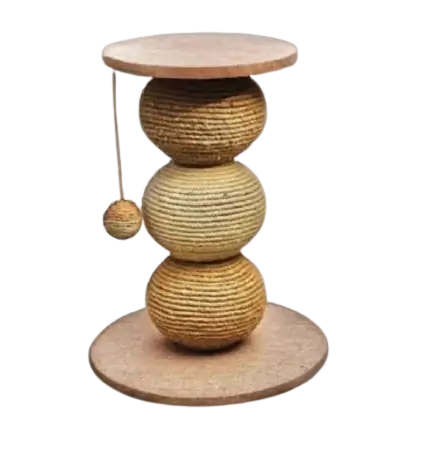 SCRATCH POST TRI CIRCLE