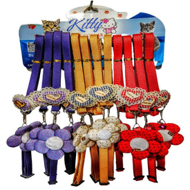Assorted Collar & Leash Set For Small Dogs and Cats