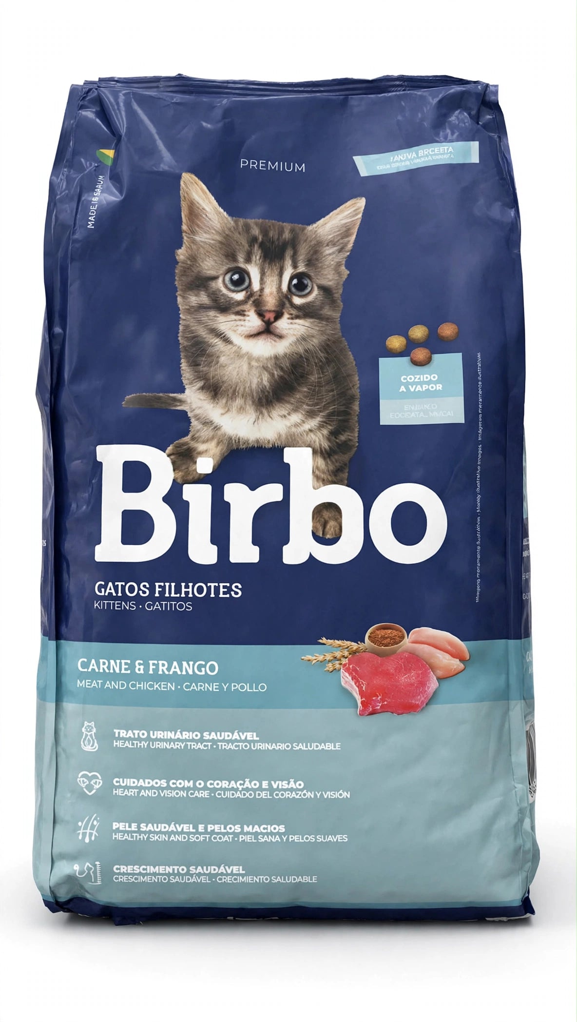 Birbo Premium Kittens Cat Food - Meat & Chicken (Carne & Frango) - 1kg