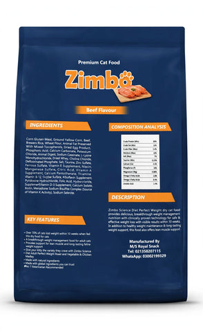 Image of Zimbo Beef Flavour 1kg - AllAboutPets.Pk