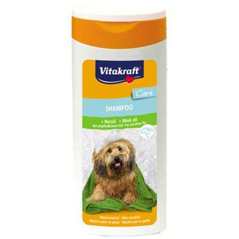 Image of VitaKraft Dog Shampoo Mink Oil 250 ml available at allaboutpets.pk in pakistan.