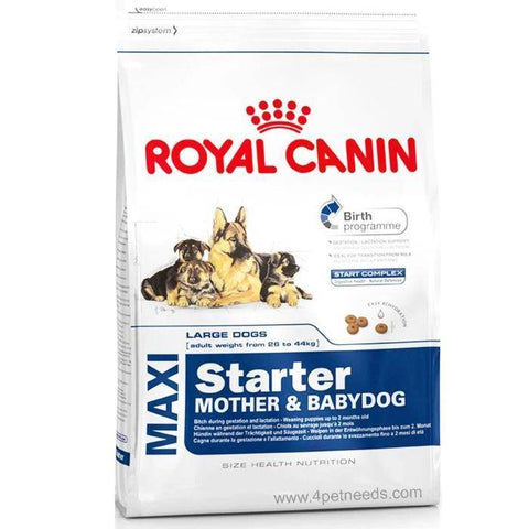 Royal Canin Maxi Starter Mother & Baby dog available at allaboutpets.pk in pakistan.