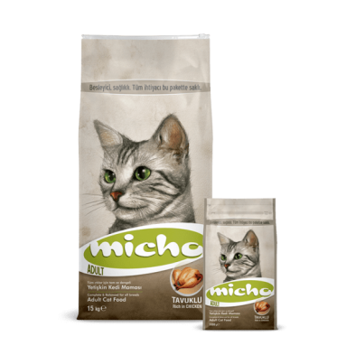 Image of Micho Adult Cat Food 3kg - AllAboutPetsPk