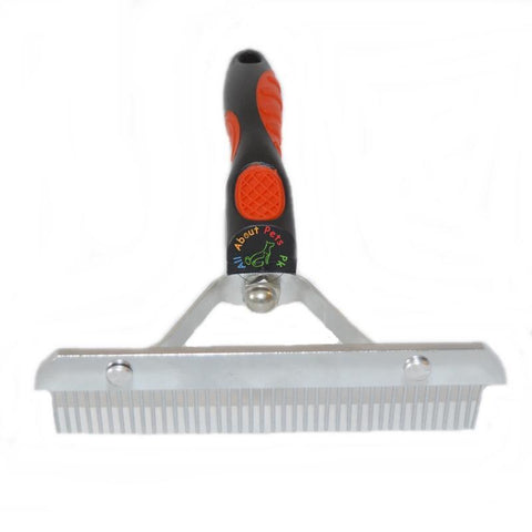Dog Grooming Undercoat stainless steel Rake Brush Large size available in Pakistan at allaboutpets.pk