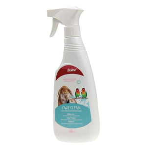 Bioline cage clean spray 500ml available at allaboutpets.pk 