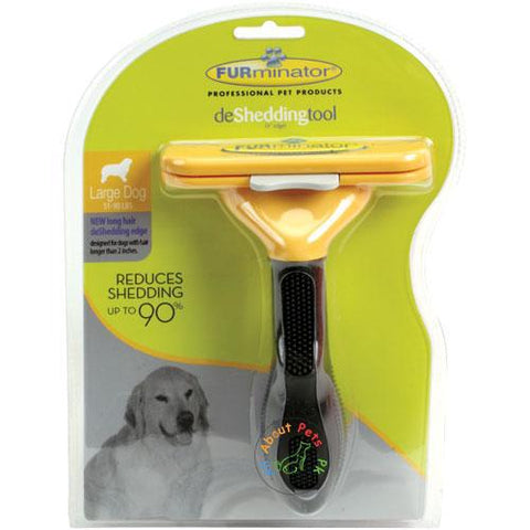 Furminator DeShedding Tool For Large dogs Long Hair