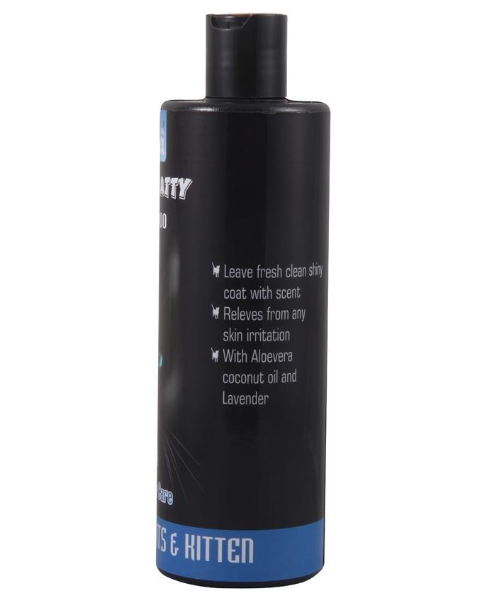 Remu Cat Shampoo Black Catty Blue available at allaboutpets.pk in pakistan.