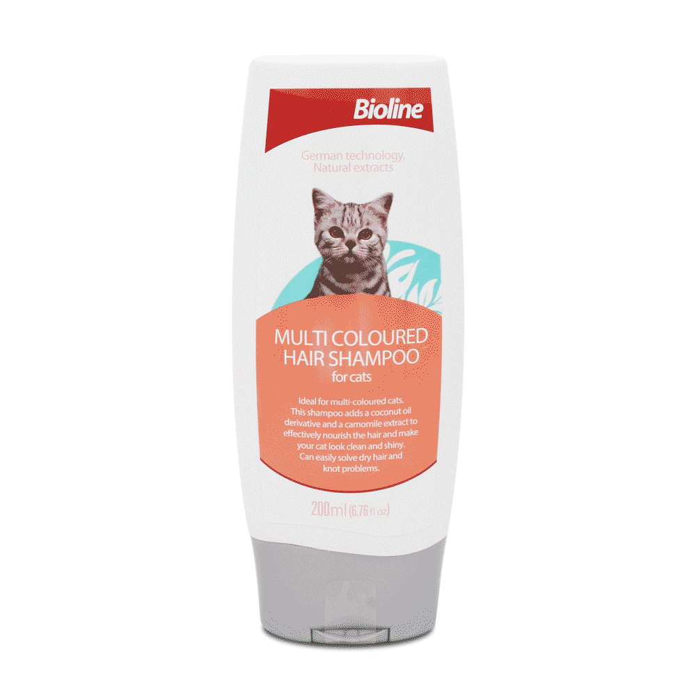Bioline Multi-Coloured shampoo available at allaboutpets.pk