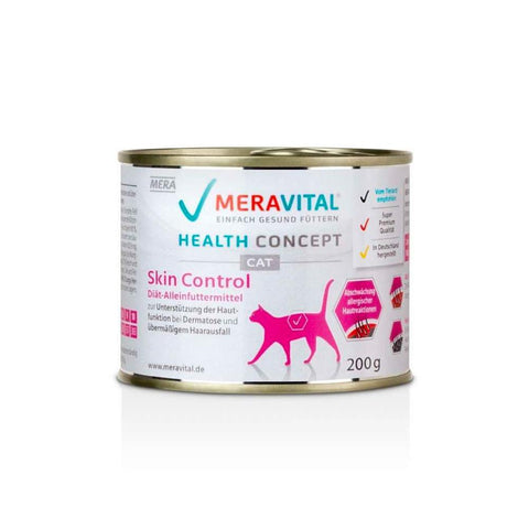 MERAVITAL Skin Control Wet Cat Food 200g available at allaboutpets.pk in Pakistan
