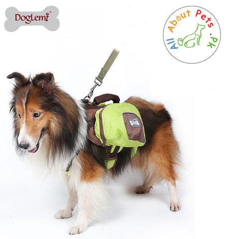 Image of Doglemi New Dogs Backpacks for Outdoor Camping Training Breathable, Dogs Bag For Small and Medium-sized dogs, Pet Carrier Products available at allaboutpets.pk in Pakistan