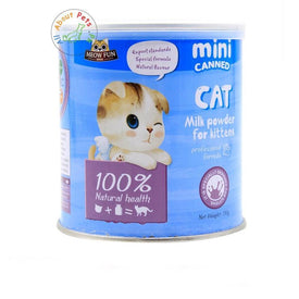 MEOW FUN Cat Milk Powder Supplement for Kittens 130g available at allaboutpets.pk in Pakistan
