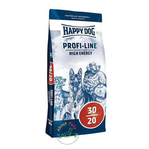Happy Dog Food 30-20 High Energy 20 Kg available in Pakistan at allaboutpets.pk