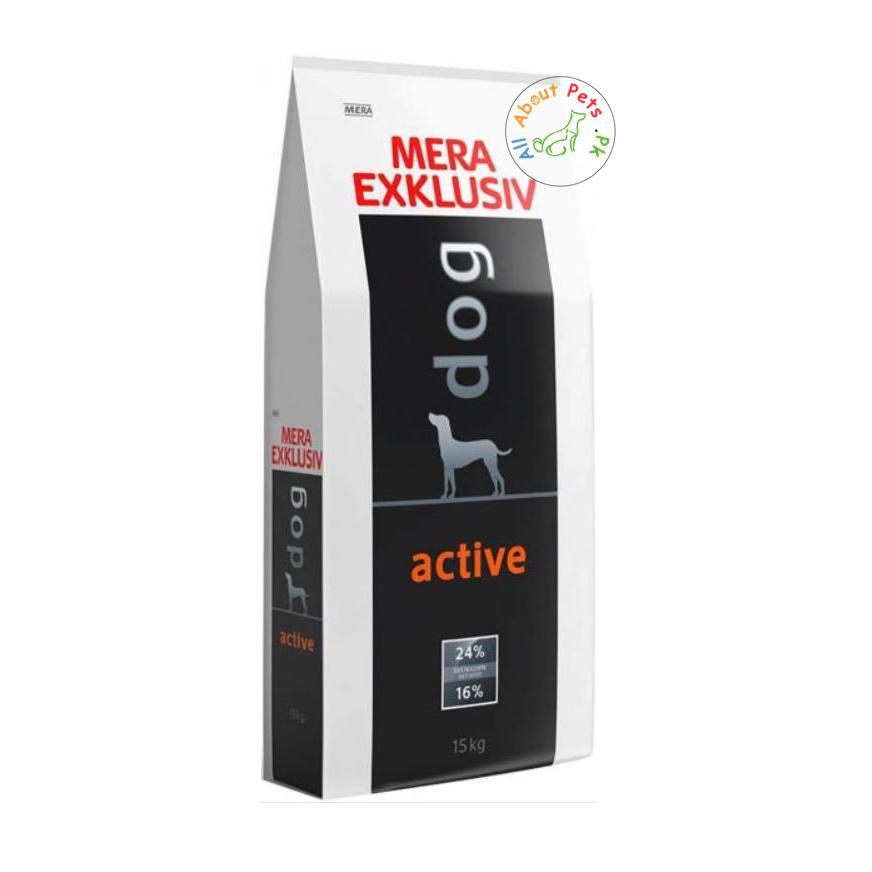 Mera Dog Exclusive Dog Food Adult Active - 15 kg - AllAboutPetsPk