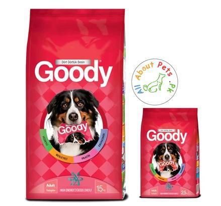 Goody Dog Food High Energy 2.5kg and 15kg available at allaboutpets.pk in Pakistan