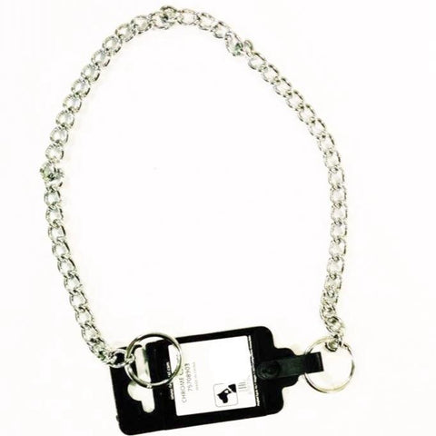 Image of Choke Chain Chrome for dogs Ferplast  34cm, 38cm and 42cm available at allaboutpets.pk in pakistan.