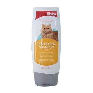 Bioline Deshedding Shampoo For Cats available at allaboutpets.pk