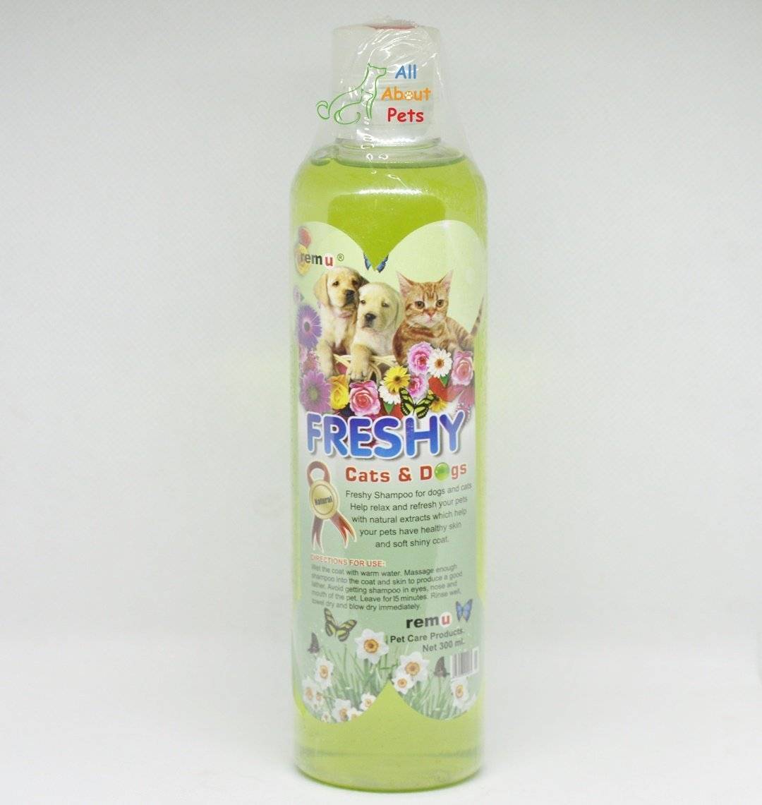 Remu Freshy Shampoo For Cats & Dogs - AllAboutPetsPk
