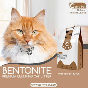 Gerry Pet Bentonite Cat litter Coffee scent available online at allaboutpets.pk in Pakistan