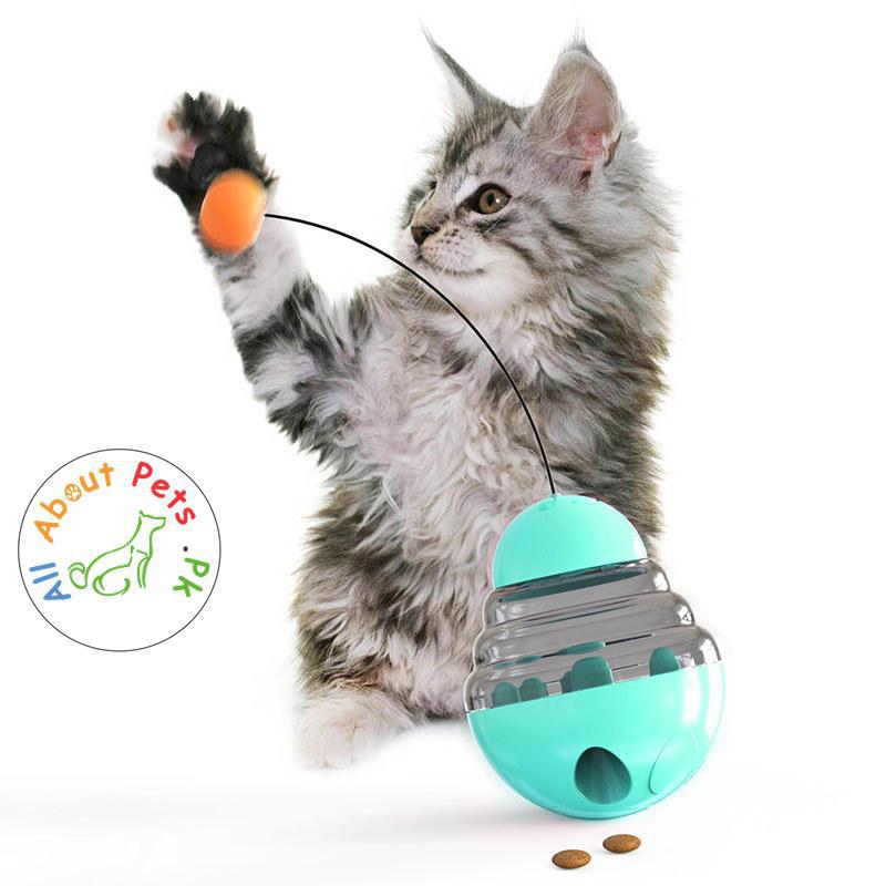 Cat Toy Tumbler Slow Feeding
