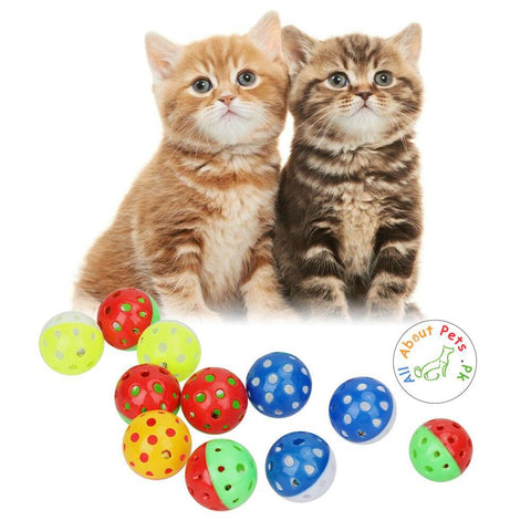 Image of Cat Toy Ball With Bell  available at allaboutpets.pk in Pakistan