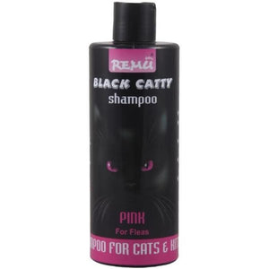 Remu Cat Shampoo Black Catty pink, Persian cat shampoo available at allaboutpets.pk in pakistan.