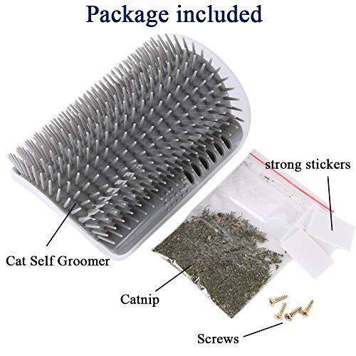 Flightbird 3.0 SOFTER Cat Self Groomer with Catnip, Dog Cat Corner Groomer, Wall Corner Massage available at allaboutpets.pk in pakistan