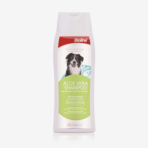 Bioline Aloe Vera dog Shampoo 250ml available at allaboutpets.pk
