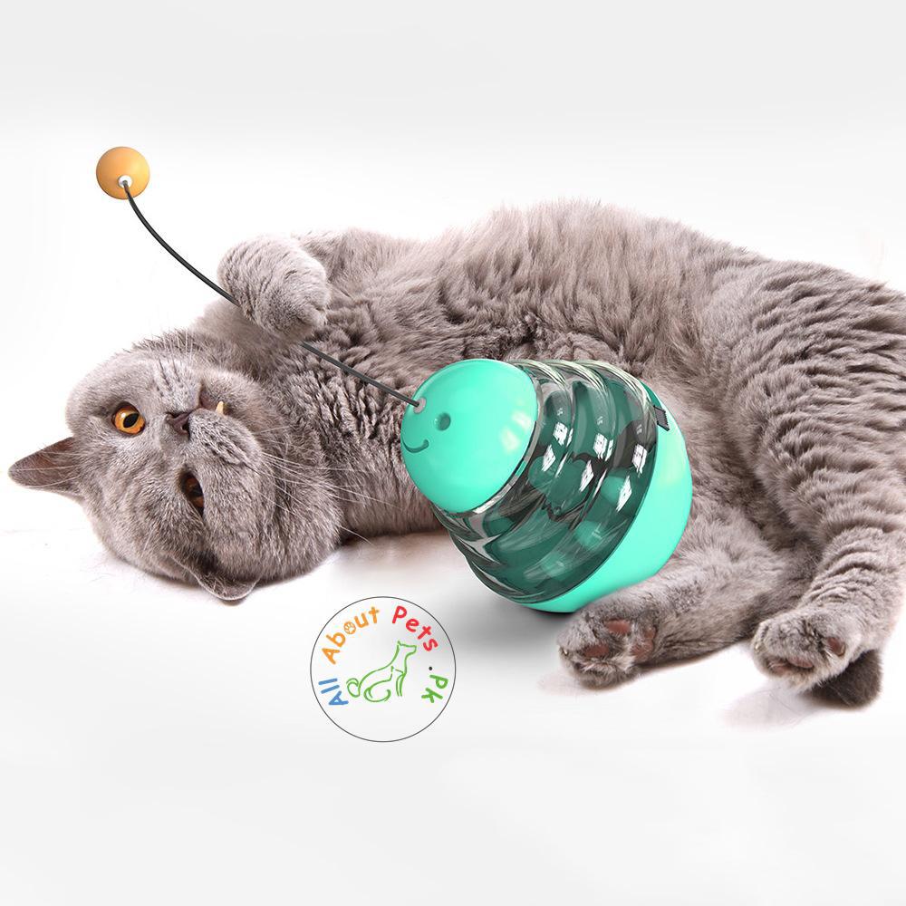 Cat Toy Tumbler Slow Feeding