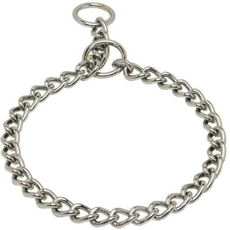 Choke Chain Chrome for dogs Ferplast  64cm available at allaboutpets.pk in pakistan.