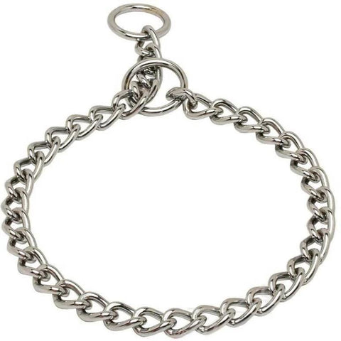 Image of Choke Chain Chrome for dogs Ferplast  64cm available at allaboutpets.pk in pakistan.