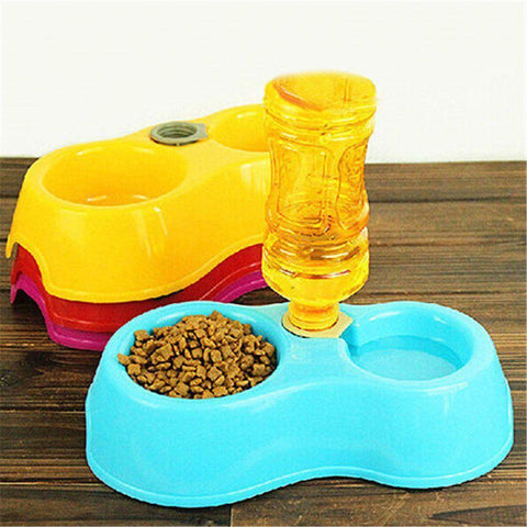 Image of Pet Food & Water Dispenser for cats and small dogs available at allaboutpets.pk in Pakistan