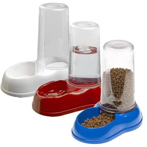 Ferplast Azimuth Feeder For Dogs & Cats, white pet feeder, red pet feeder, blue pet feeder available at allaboutpets.pk in pakistan.