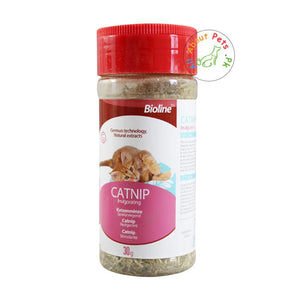 Bioline Catnip leaves for Removing Bad Breath & Hair Balls 30g available at allaboutpets.pk in Pakistan