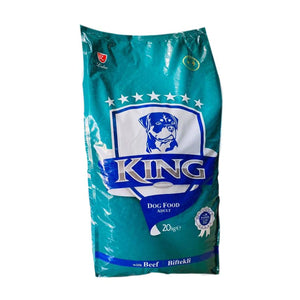 King Premium Adult Dog Dry Food 20Kg available at allaboutpets.pk in Pakistan