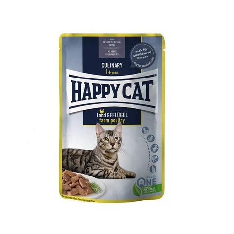 Happy Cat MIS Culinary Farm Poultry 85g available online at allaboutpets.pk in Pakistan