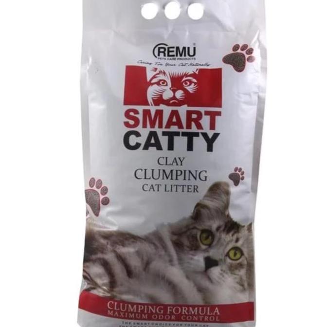 Remu Smart Catty Clumping Cat Litter 7.5 KG, Extra Absorption, Odor Control, Improved Clumping, Dust Free available at allaboutpets.pk in pakistan.