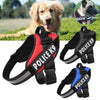 Red Police K9 Harness with efficient reflective strip red color, black color and blue color available at allaboutpets.pk in pakistan.