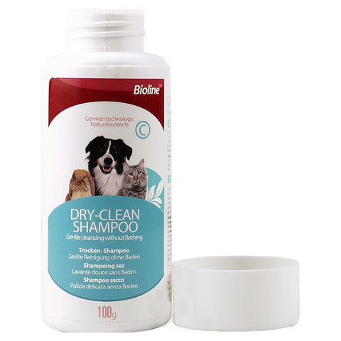 Bioline Dry-Clean Shampoo available at allaboutpets.pk