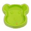 Bear Face Plastic Bowl green color available at  allaboutpets.pk in pakistan.
