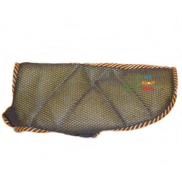 Dog Coat Soft Padding Black Mesh with soft and warm padding material available at allaboutpets.pk in pakistan