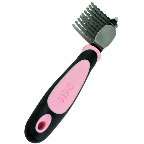 Image of DELE Dematting Comb for Dogs & Cats, pink pet comb, dog comb, cat comb available at allaboutpets.pk  in pakistan.