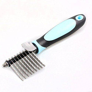 DELE Dematting Comb for Dogs & Cats, blue pet comb, dog comb, cat comb available at allaboutpets.pk  in pakistan.