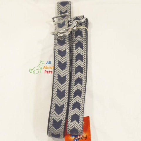 Image of Smart way Dog Collar & leash blue arrows available at allaboutpets.pk in pakistan.