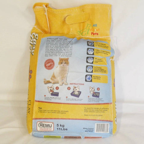 Image of Remu Easy Clean Cat Litter 5L available online for home delivery at allaboutpets.pk in pakistan.