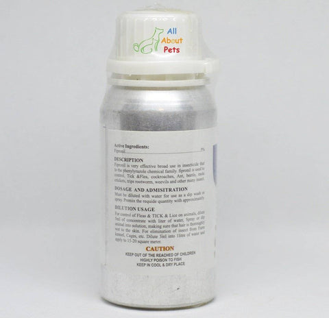 Image of Remu FiproTick concentrated liquid for dogs and cats, kills fleas, ticks, lice available online at allaboutpets.pk in pakistan.