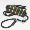 Labrador Slip Leash black color 9mm with grip - 58", grip handle available at allaboutpets.pk in pakistan.