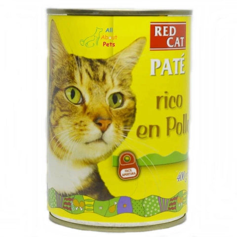 Image of Dibaq Red Cat Pate Wet Food Chicken 400g available at allaboutpets.pk in pakistan.